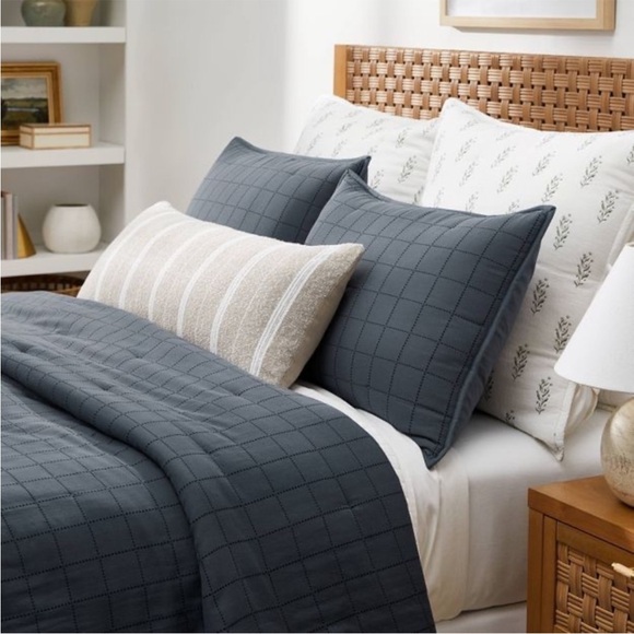 Threshold w/Studio McGee King Grid Stitch Quilt